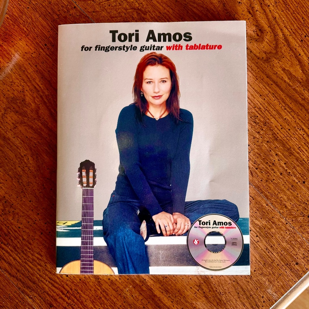 TORI AMOS for Fingerstyle Guitar with Tablature 1999 AMSCO with CD